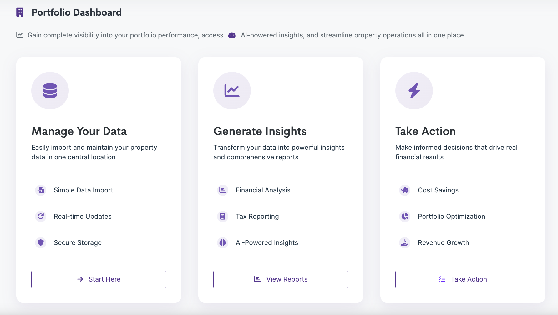 Track My Rentals AI Dashboard